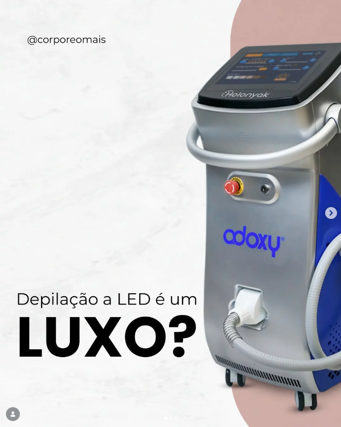 Tecnologia LED Corpóreo+